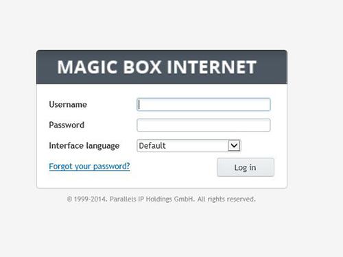 Login Screen