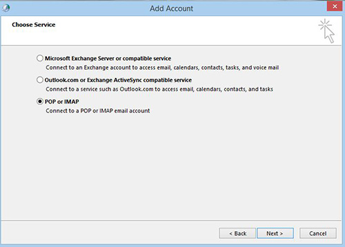 Outlook IMAP Setup